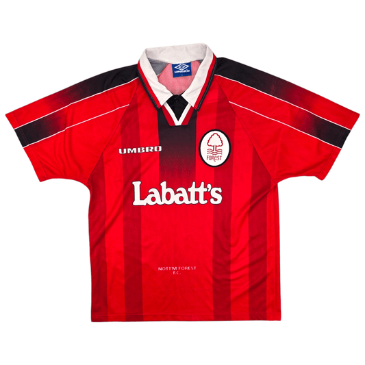 1996/97 Nottingham Forest Home Football Shirt (L) Umbro