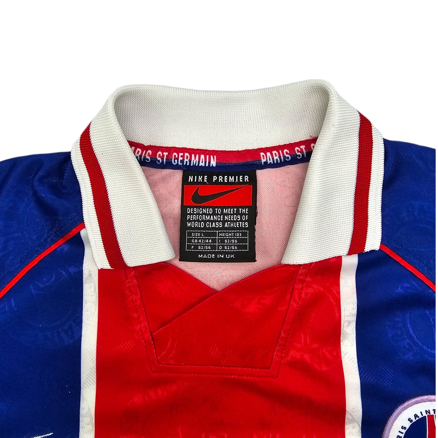 1996/97 PSG Home Football Shirt (L) Nike