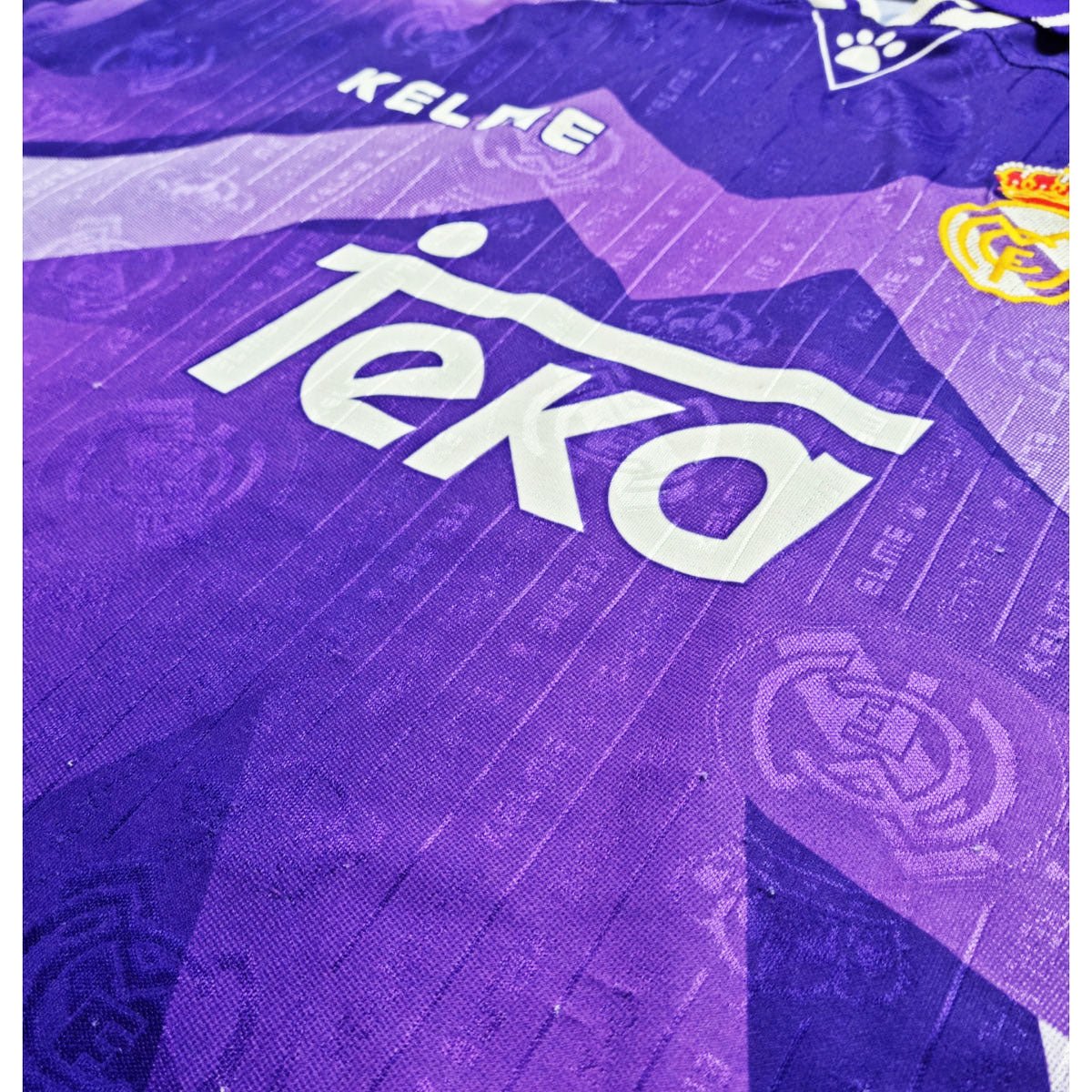 1996/97 Real Madrid Away Football Shirt (M) Kelme