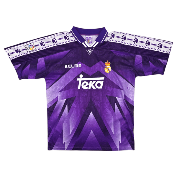 1996/97 Real Madrid Away Football Shirt (M) Kelme