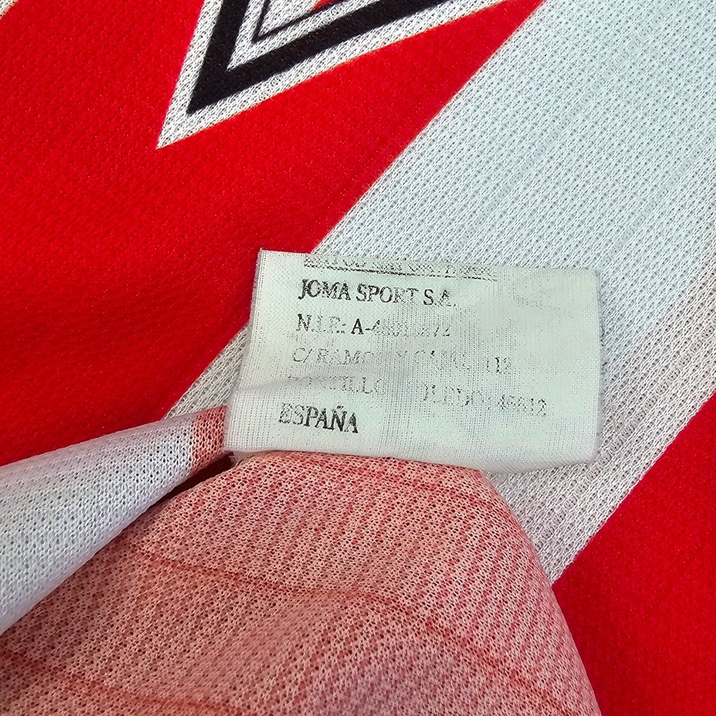 1996/97 Sporting Gijon Home Football Shirt (XL) Joma