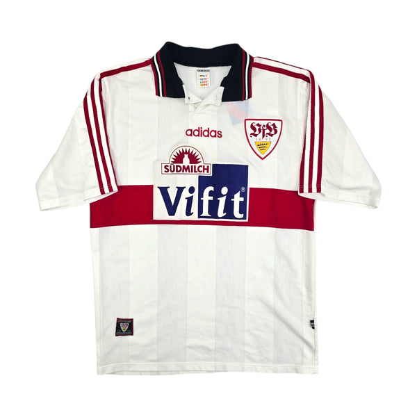 1996/97 Stuttgart Home Football Shirt (L) Adidas
