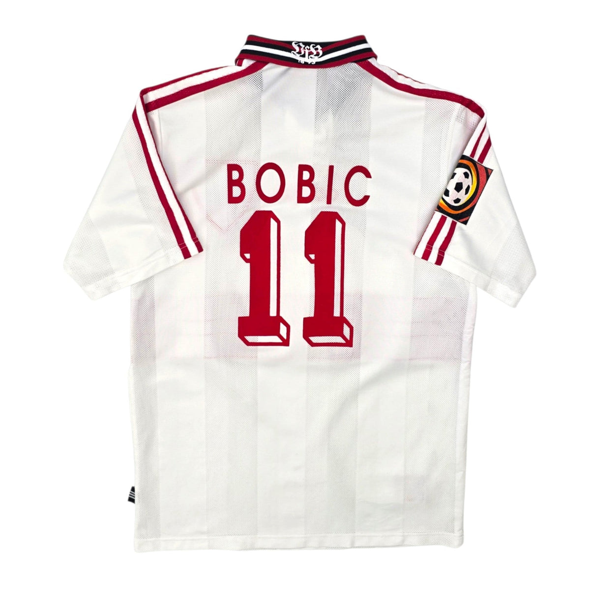 1996/97 Stuttgart Home Football Shirt (XS) Adidas #11 Bobic