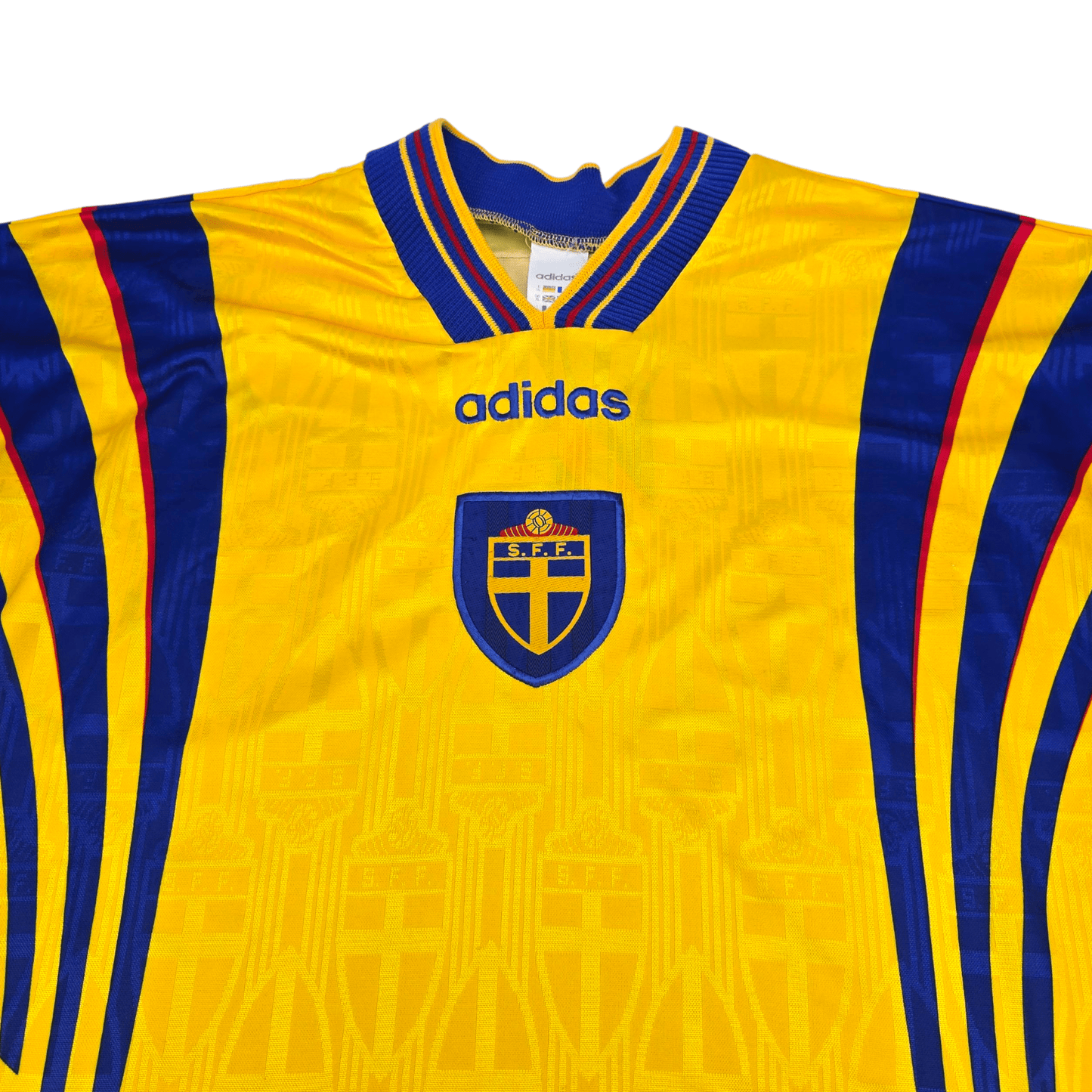 1996/97 Sweden Home Football Shirt (XL) Adidas