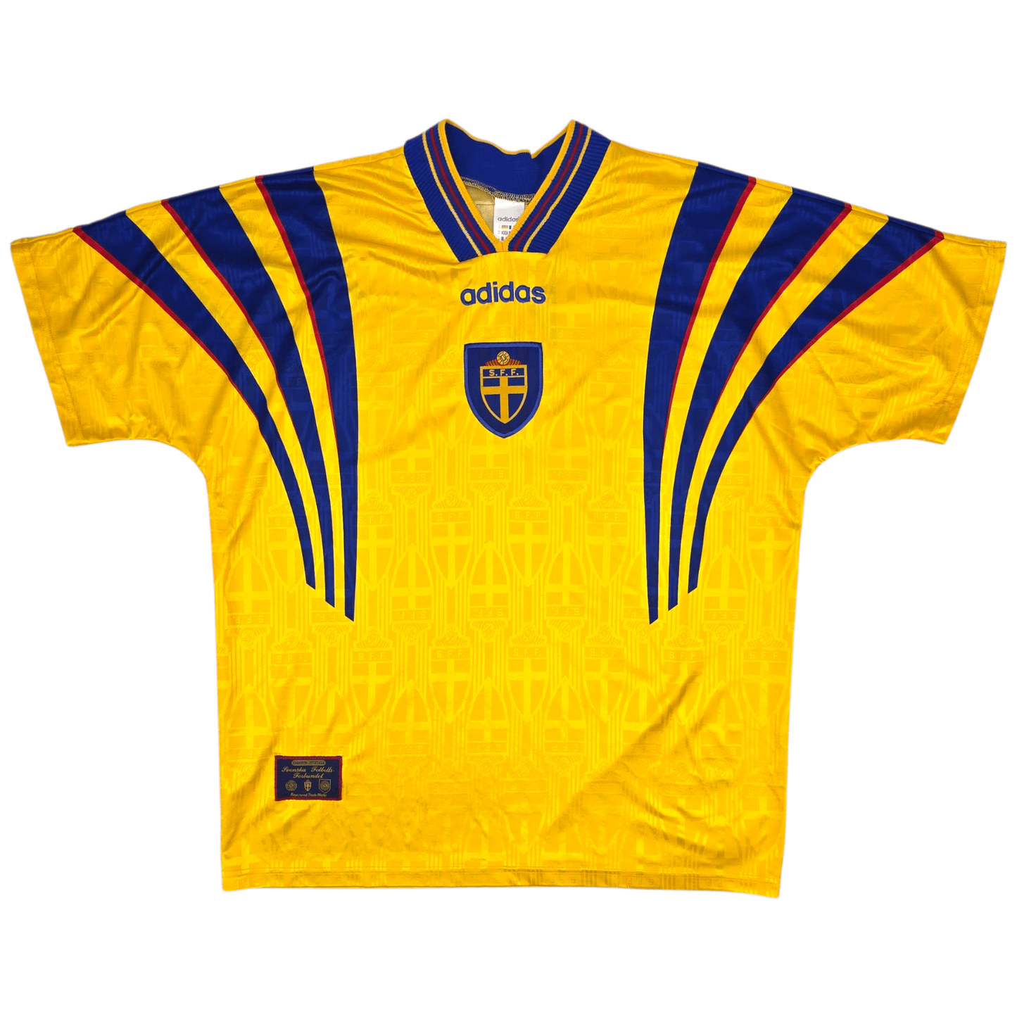 1996/97 Sweden Home Football Shirt (XL) Adidas