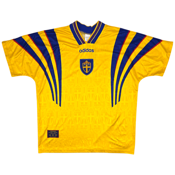 1996/97 Sweden Home Football Shirt (XL) Adidas