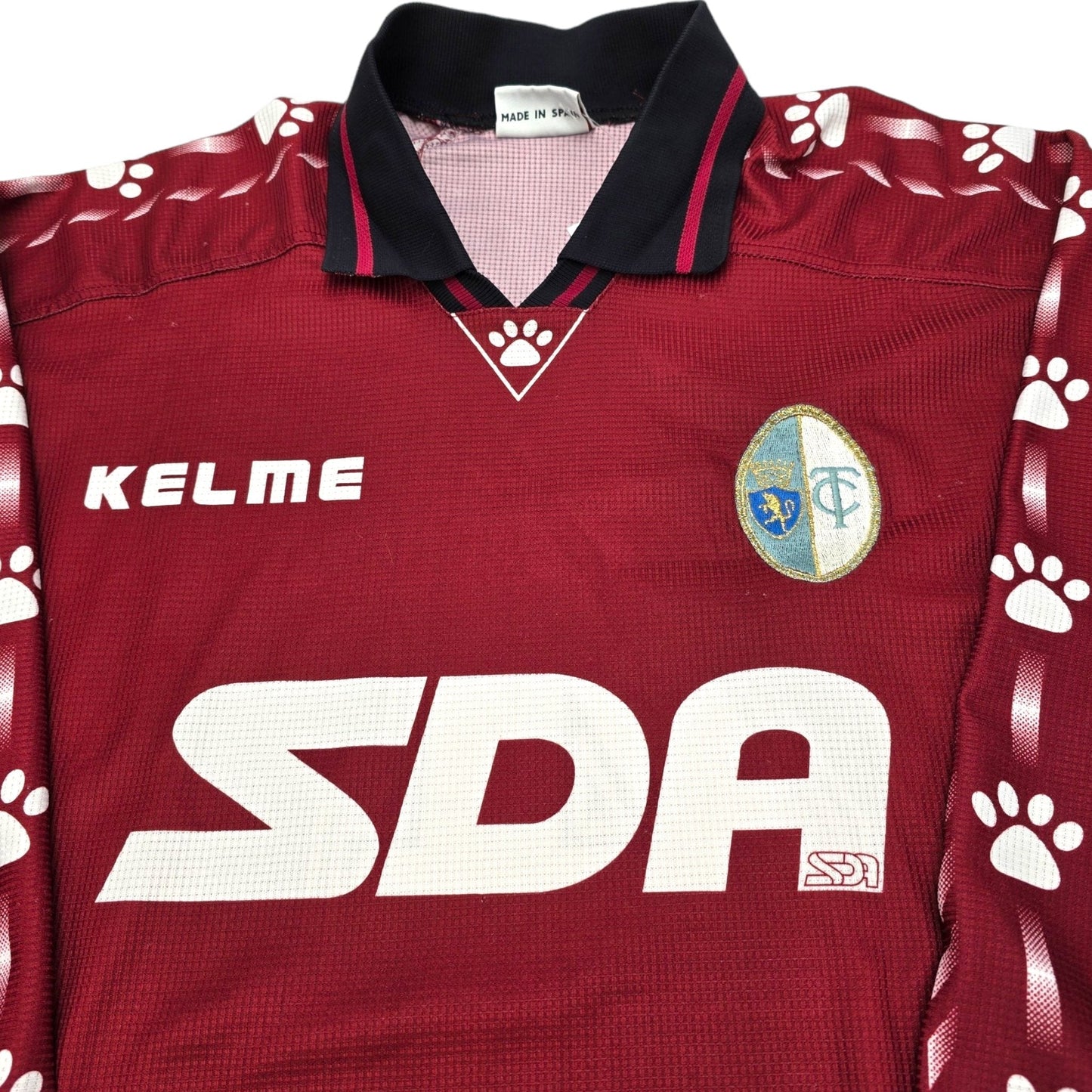 1996/97 Torino Home Football Shirt (S) Kelme (Match Issue)