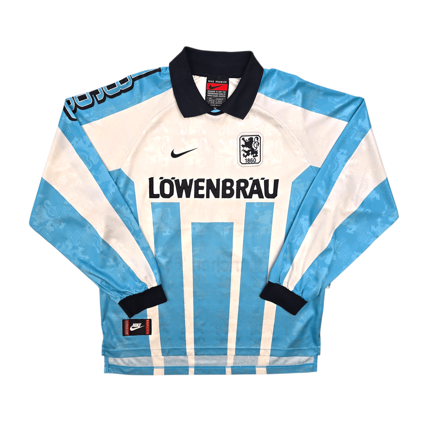 1996/97 TSV 1860 Munich Home Football Shirt (L) Nike #10
