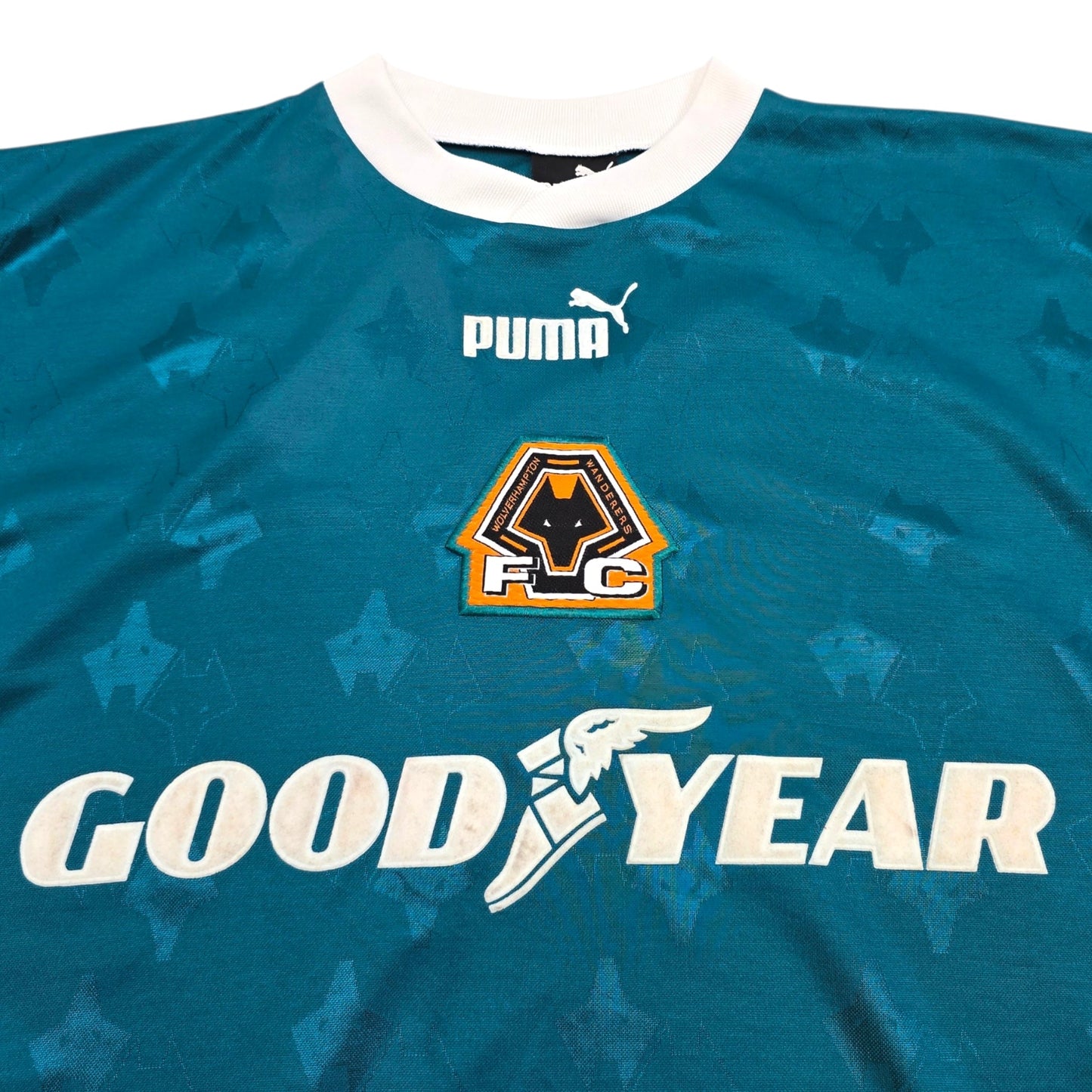 1996/97 Wolverhampton Wanderers Training Top (XL) Puma