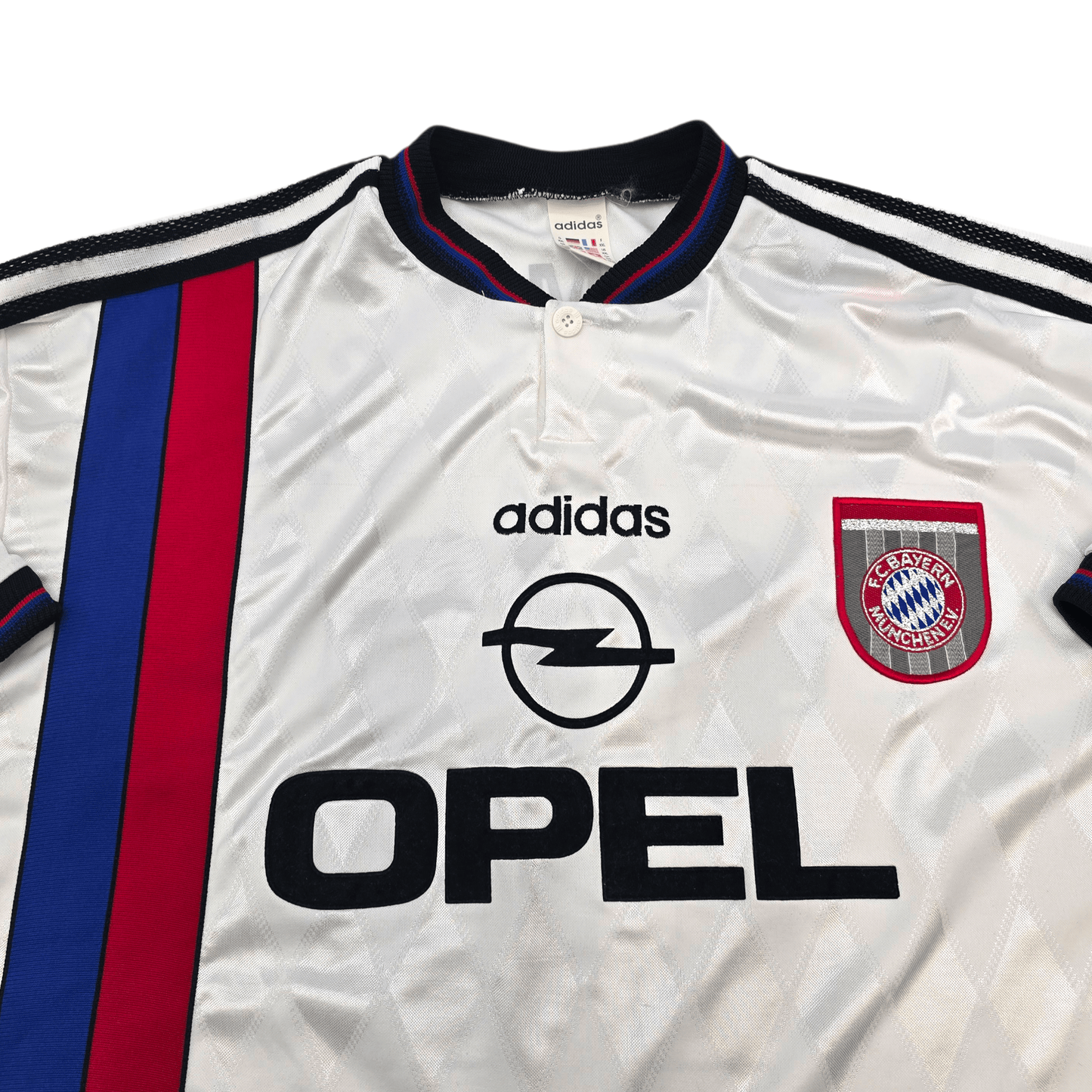 1996/98 Bayern Munich Away Football Shirt (2XL) Adidas #10 Matthäus