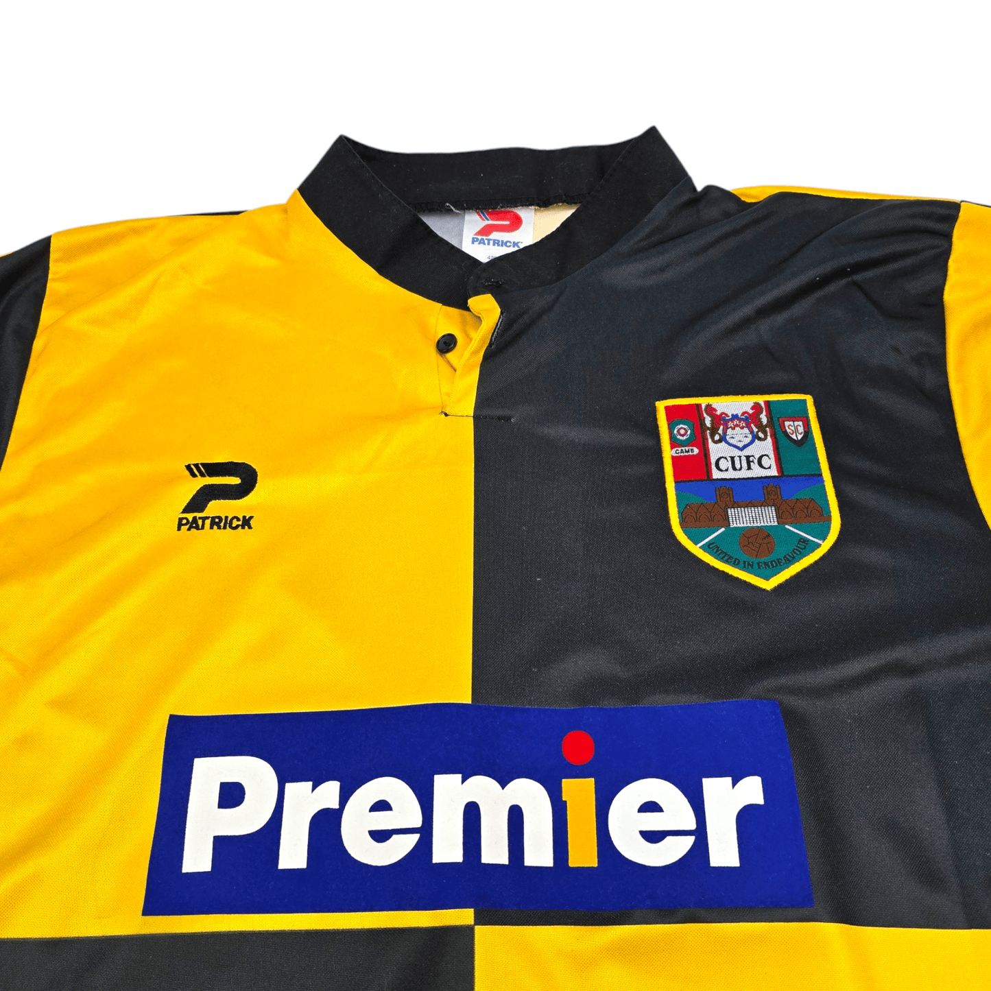 1996/98 Cambridge United Home Football Shirt (L) Patrick