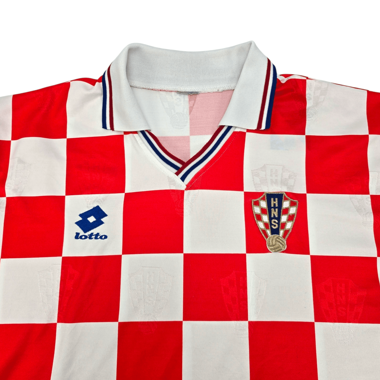 1993/95 Croatia Home Football Shirt (XL) Lotto