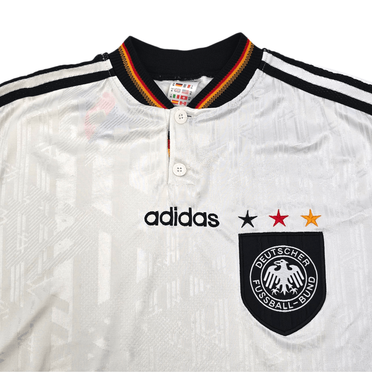 1996/98 Germany Home Football Shirt (M) Adidas