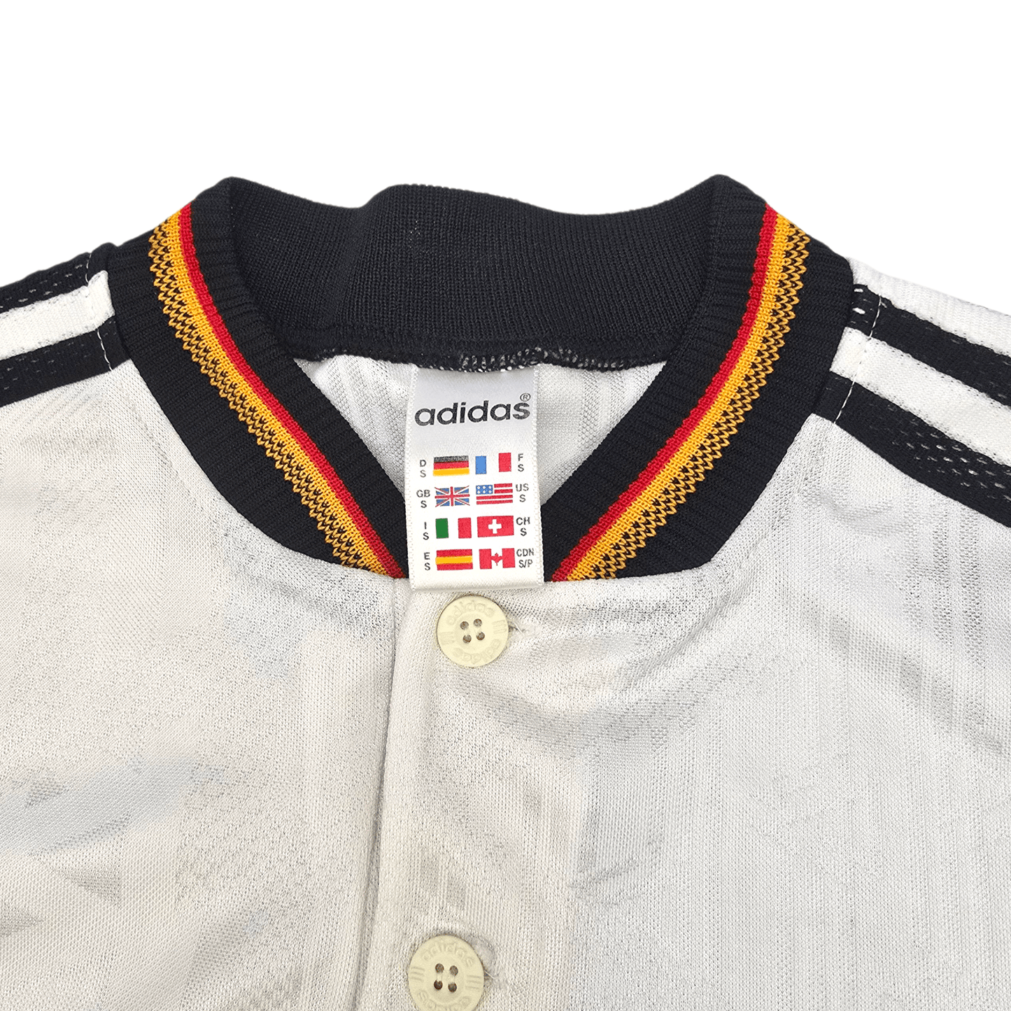 1996/98 Germany Home Football Shirt (S) Adidas