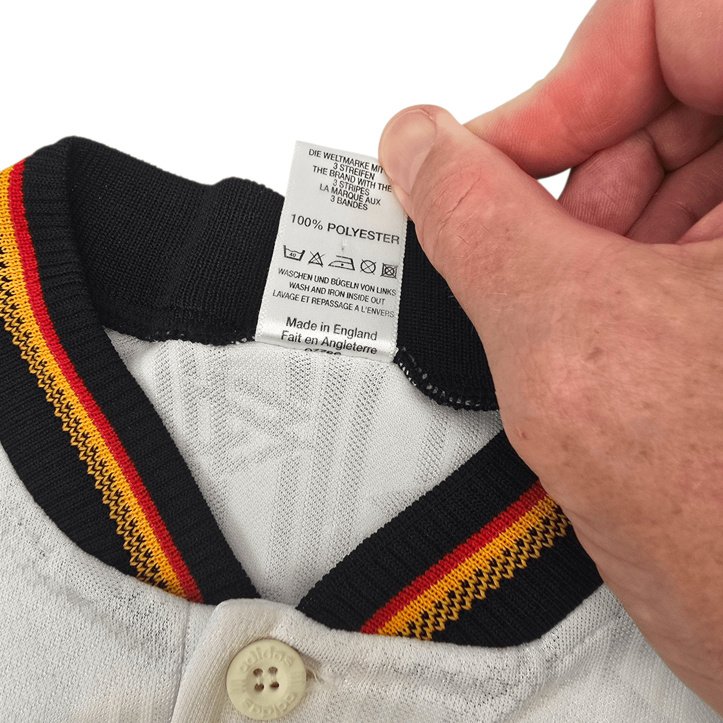 1996/98 Germany Home Football Shirt (S) Adidas