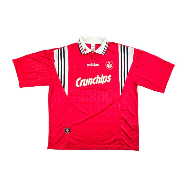 1996/98 Kaiserslautern Home Football Shirt (2XL) Adidas #10 Sforza