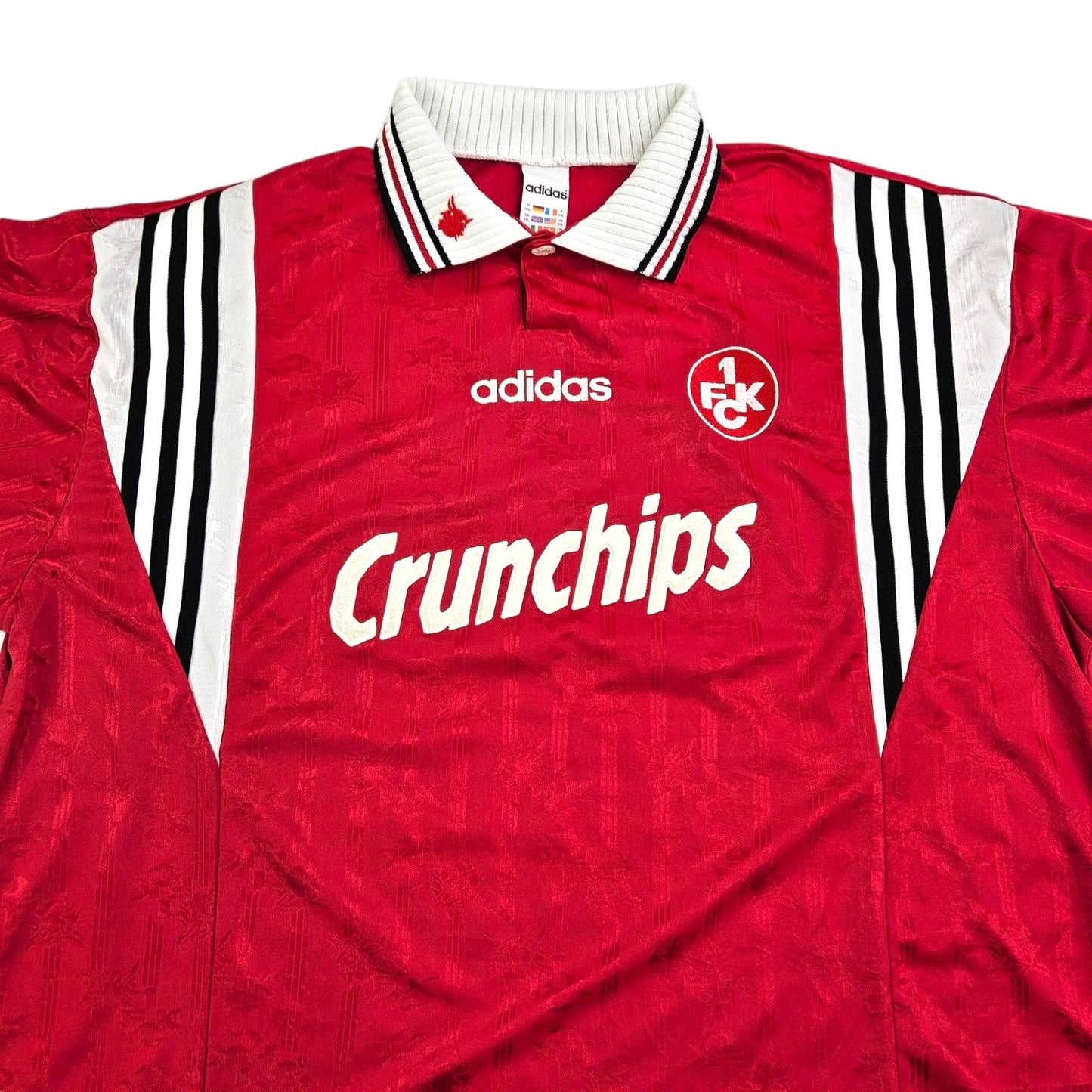1996/98 Kaiserslautern Home Football Shirt (2XL) Adidas #10 Sforza
