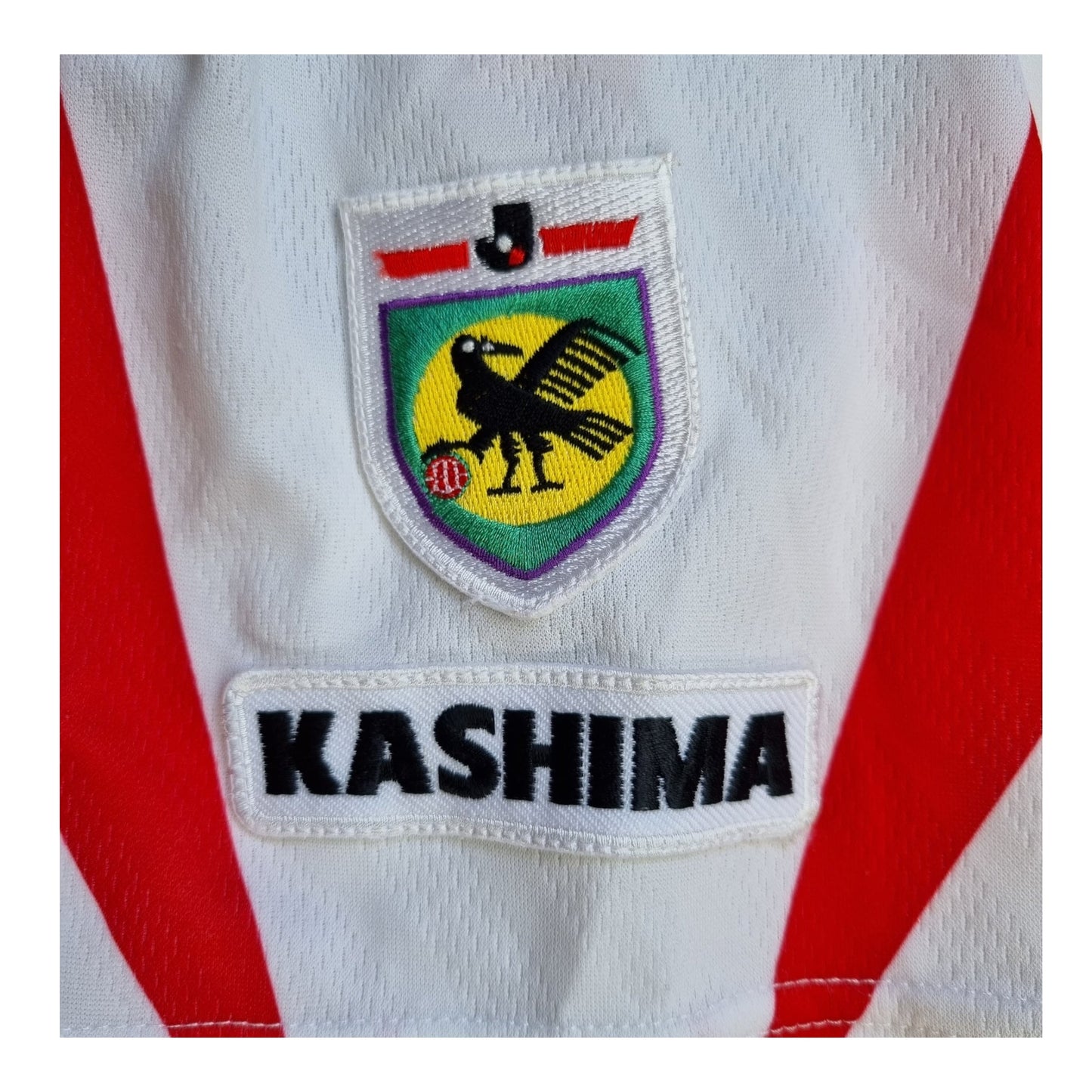 1996/98 Kashima Antlers Away Football Shirt (L) Umbro # 10