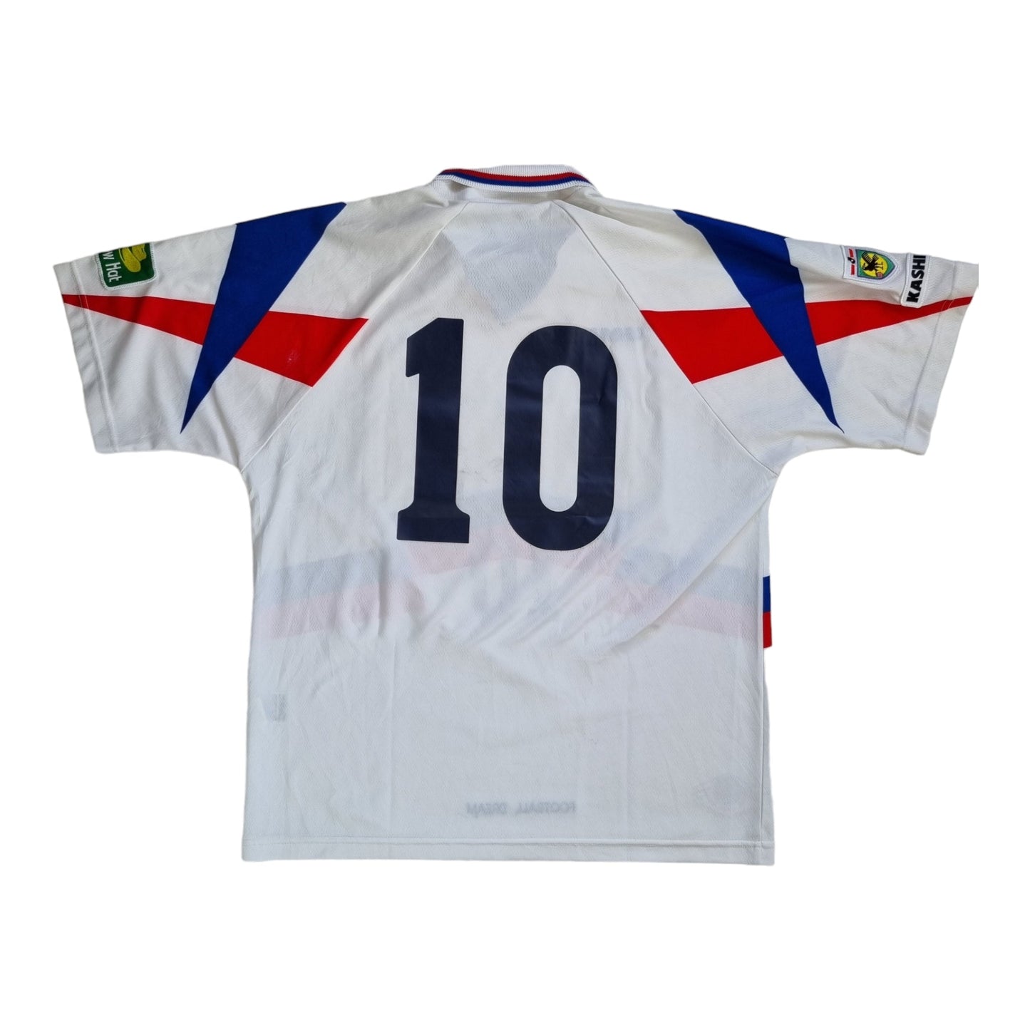 1996/98 Kashima Antlers Away Football Shirt (L) Umbro # 10