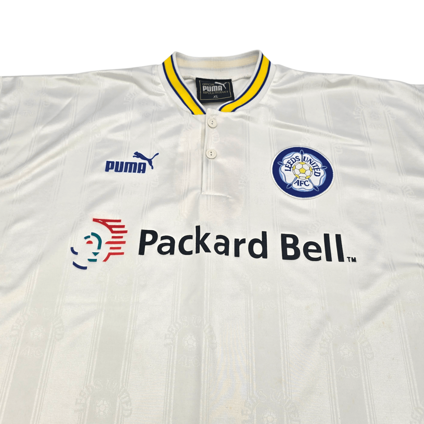 1996/98 Leeds United Home Football Shirt (XL) Puma