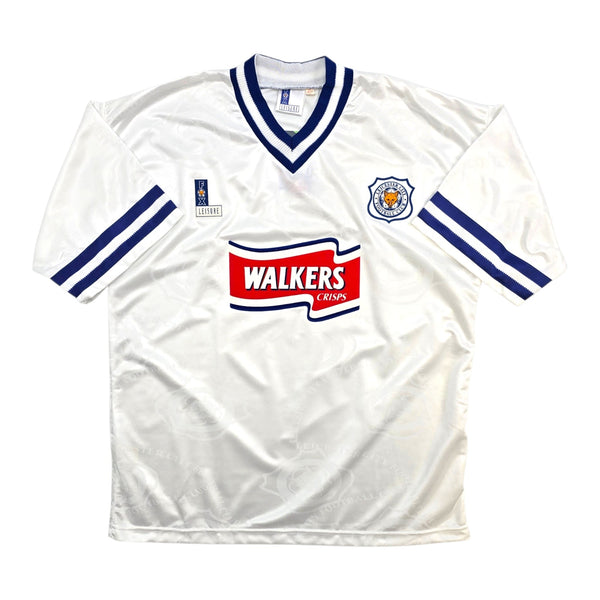 1996/98 Leicester City Away Football Shirt (L) Fox Leisure