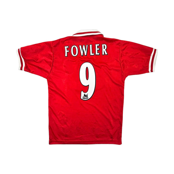 1996/98 Liverpool Home Football Shirt (M) Reebok #9 Fowler