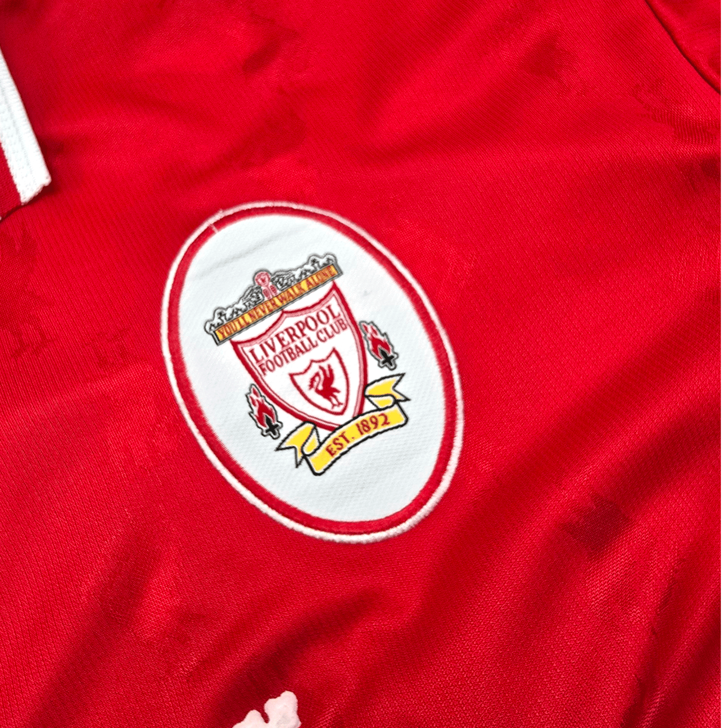1996/98 Liverpool Home Football Shirt (XL) Reebok #9 Fowler