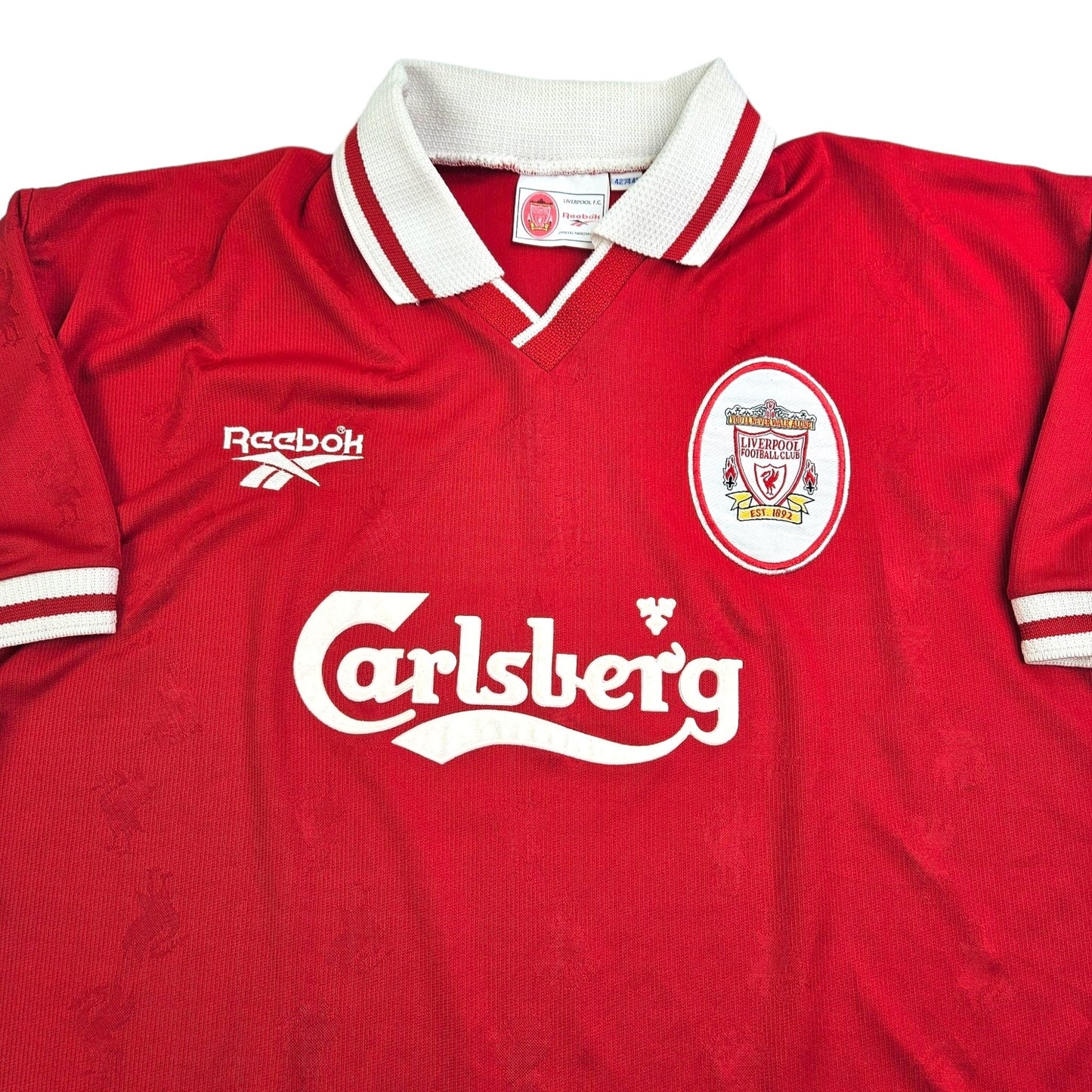 1996/98 Liverpool Home Football Shirt (XL) Reebok
