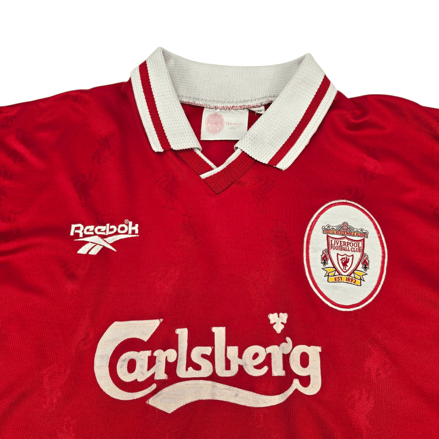 1996/98 Liverpool Home Football Shirt (XL) Reebok