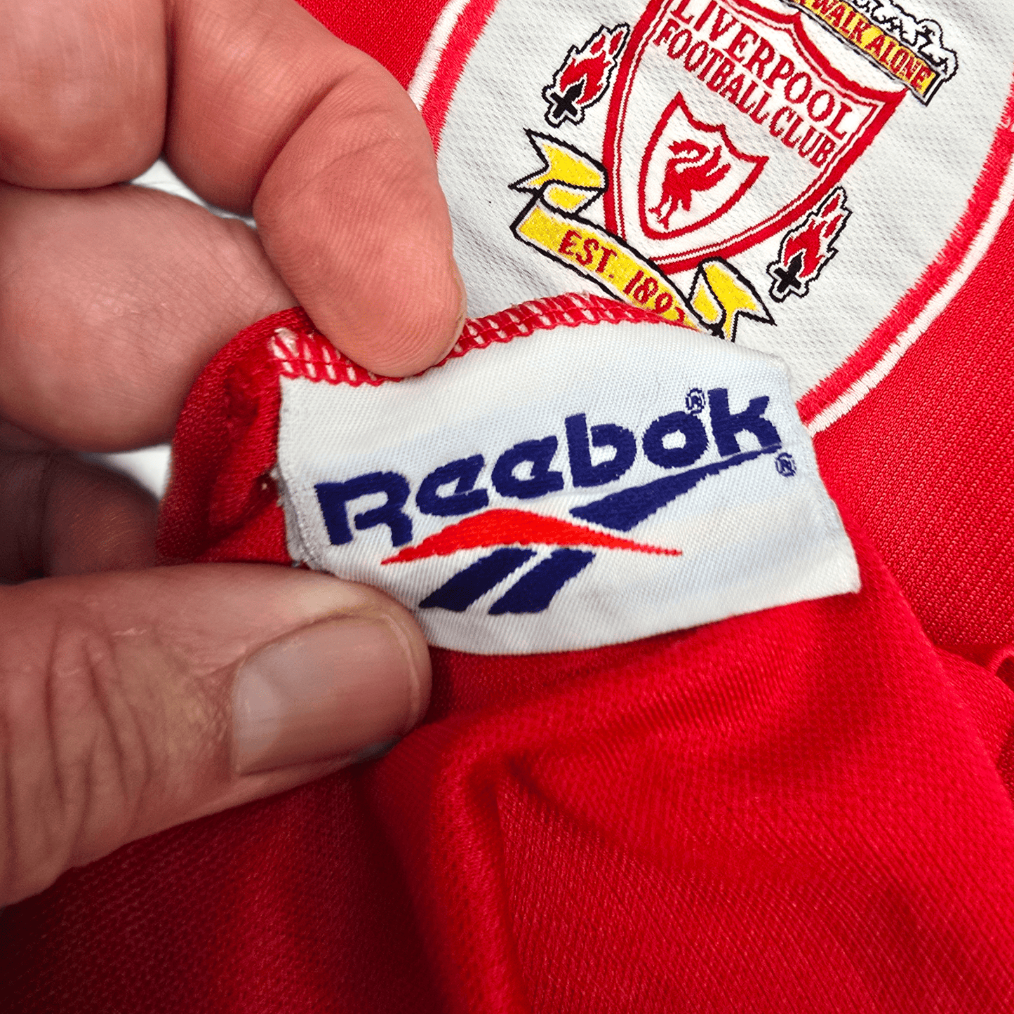 1996/98 Liverpool Home Football Shirt (XL) Reebok
