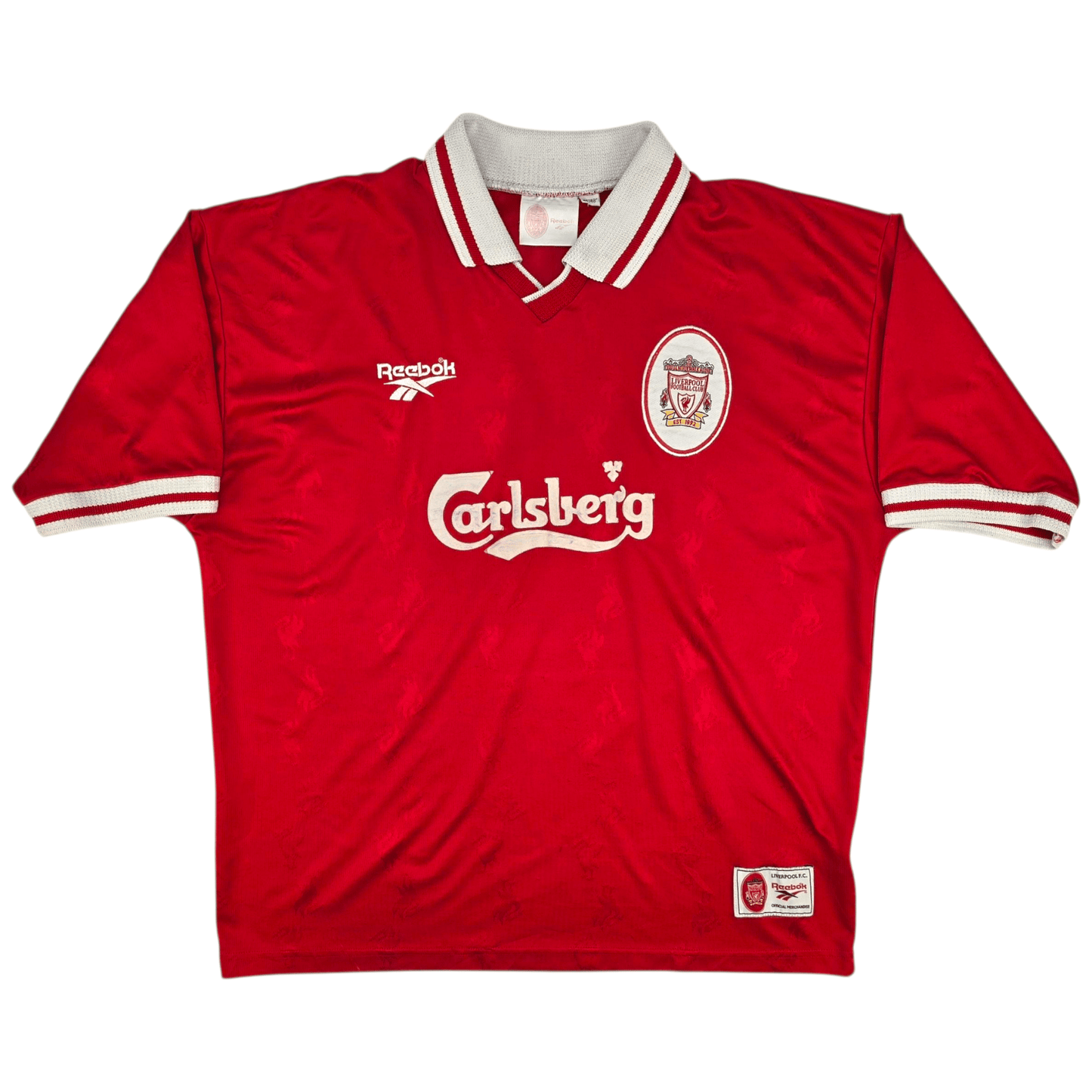 1996/98 Liverpool Home Football Shirt (XL) Reebok