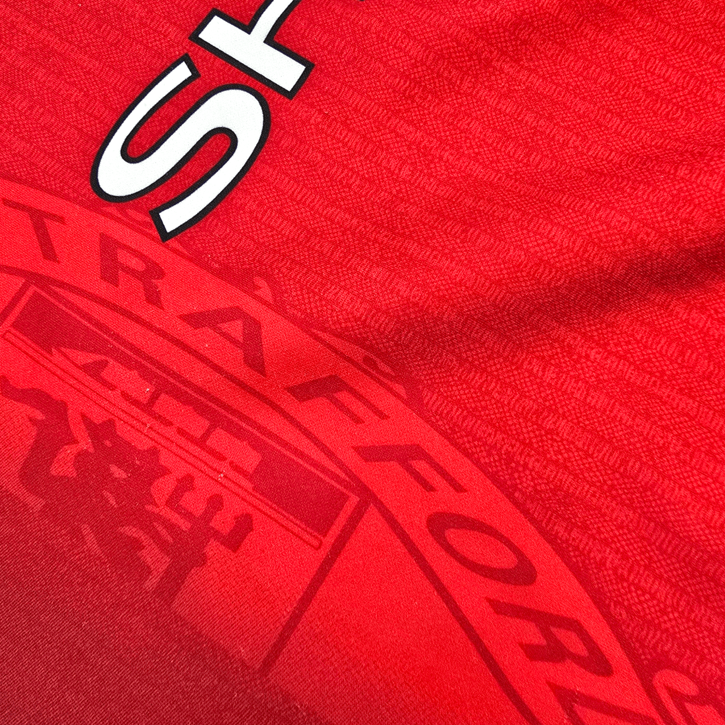 1996/98 Manchester United Home Football Shirt (M) Umbro #10 Beckham