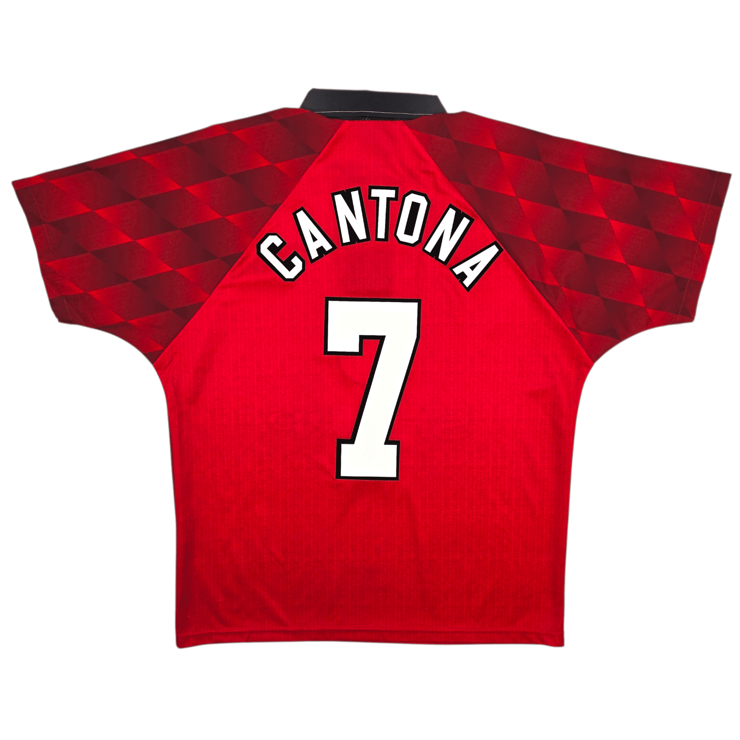 1996/98 Manchester United Home Football Shirt (M) Umbro #7 Cantona