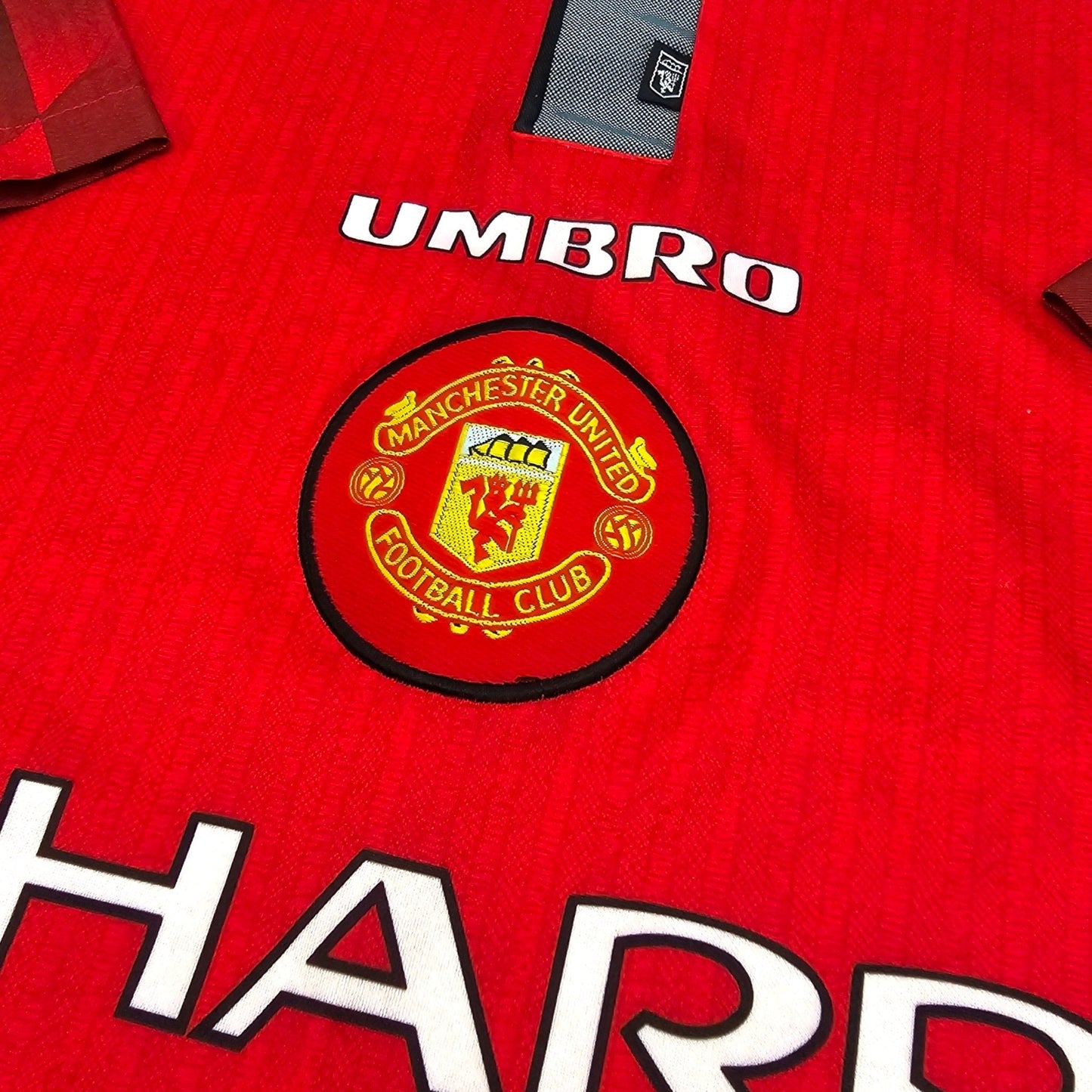 1996/98 Manchester United Home Football Shirt (XL) Umbro