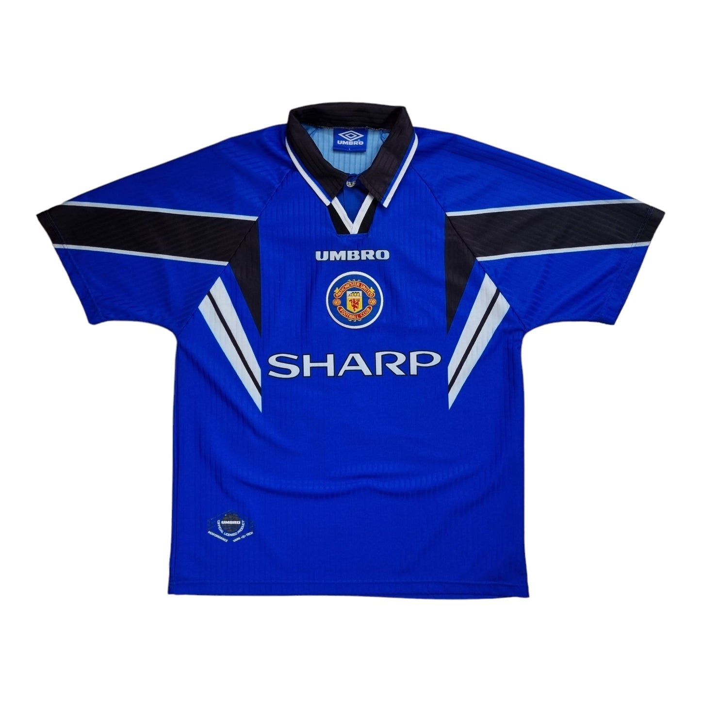 1996/98 Manchester United Third Football Shirt (L) Umbro #7 Cantona