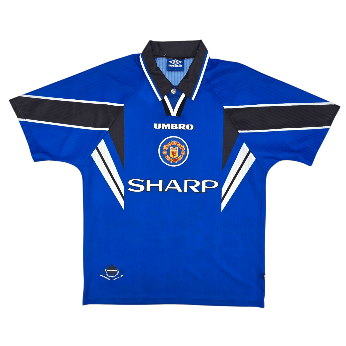 1996/98 Manchester United Third Football Shirt (L) Umbro