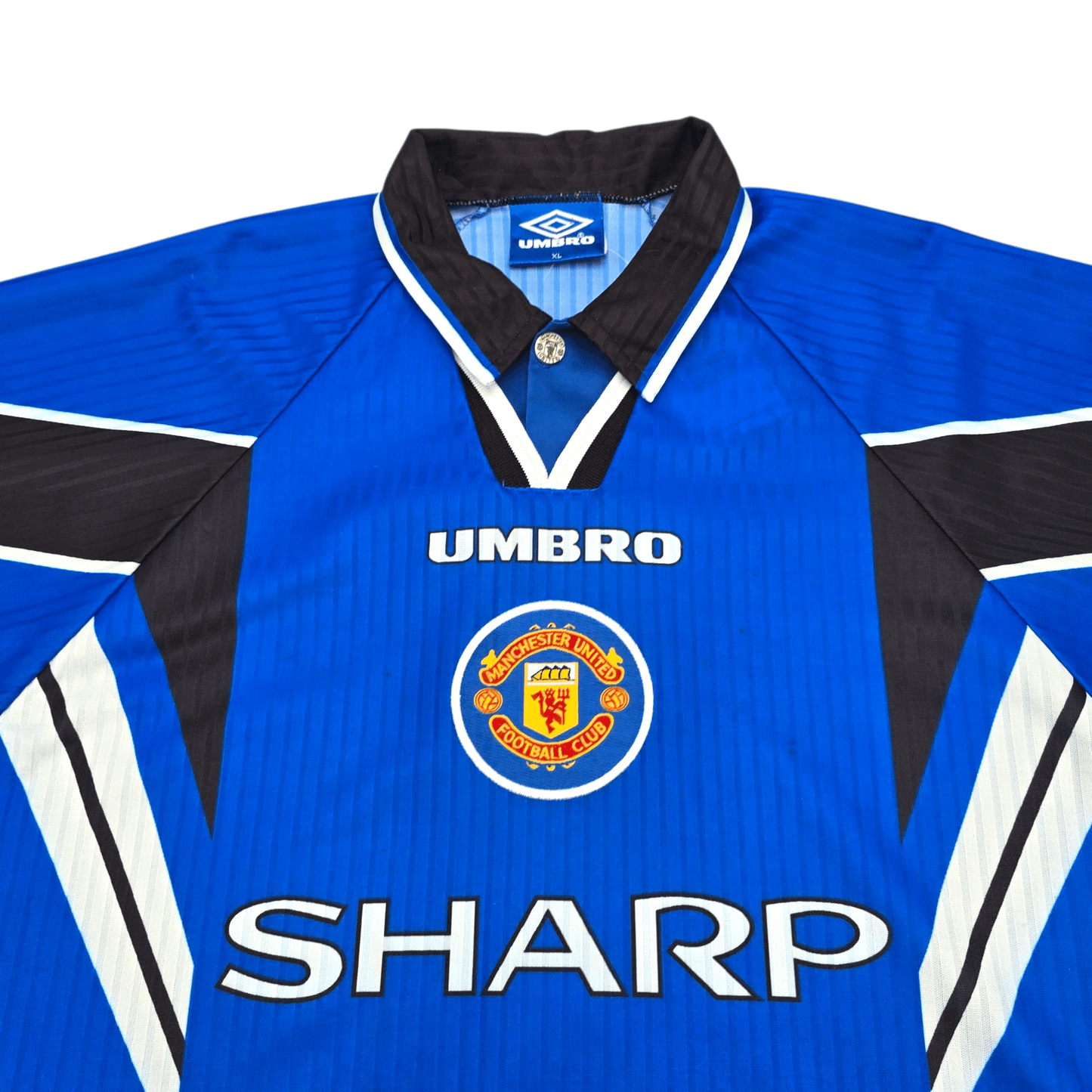 1996/98 Manchester United Third Football Shirt (XL) Umbro #7 Cantona
