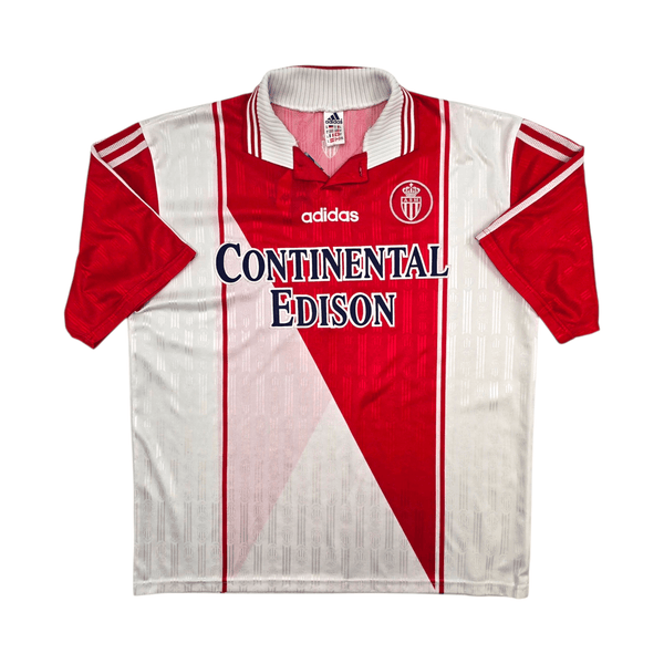 1996/98 Monaco Home Football Shirt (XL) Adidas