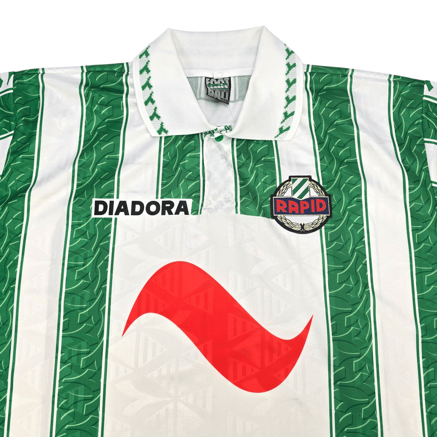 1996/98 Rapid Vienna Home Football Shirt (2XL) Diadora