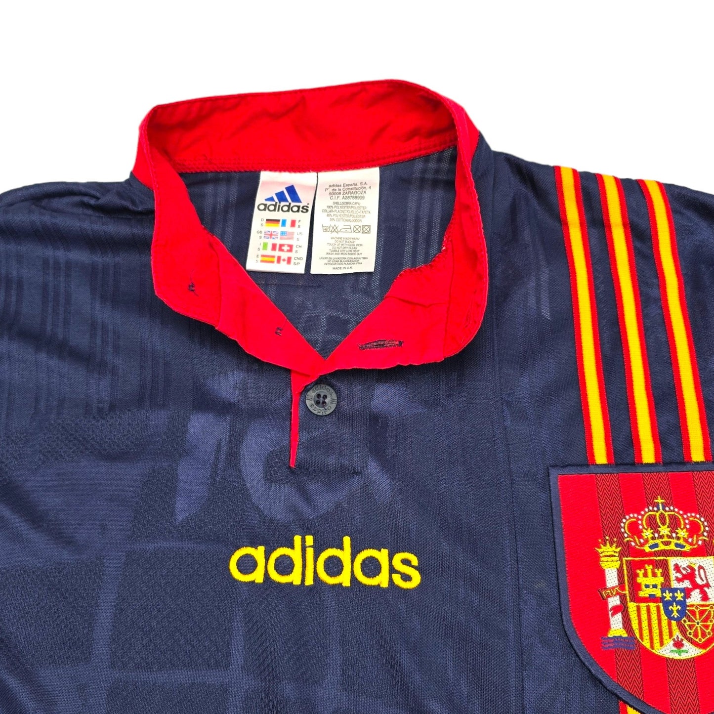 1996/98 Spain Away Football Shirt (XL) Umbro