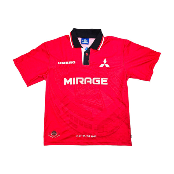 1996/98 Urawa Red Diamonds Home Football Shirt (L) Umbro