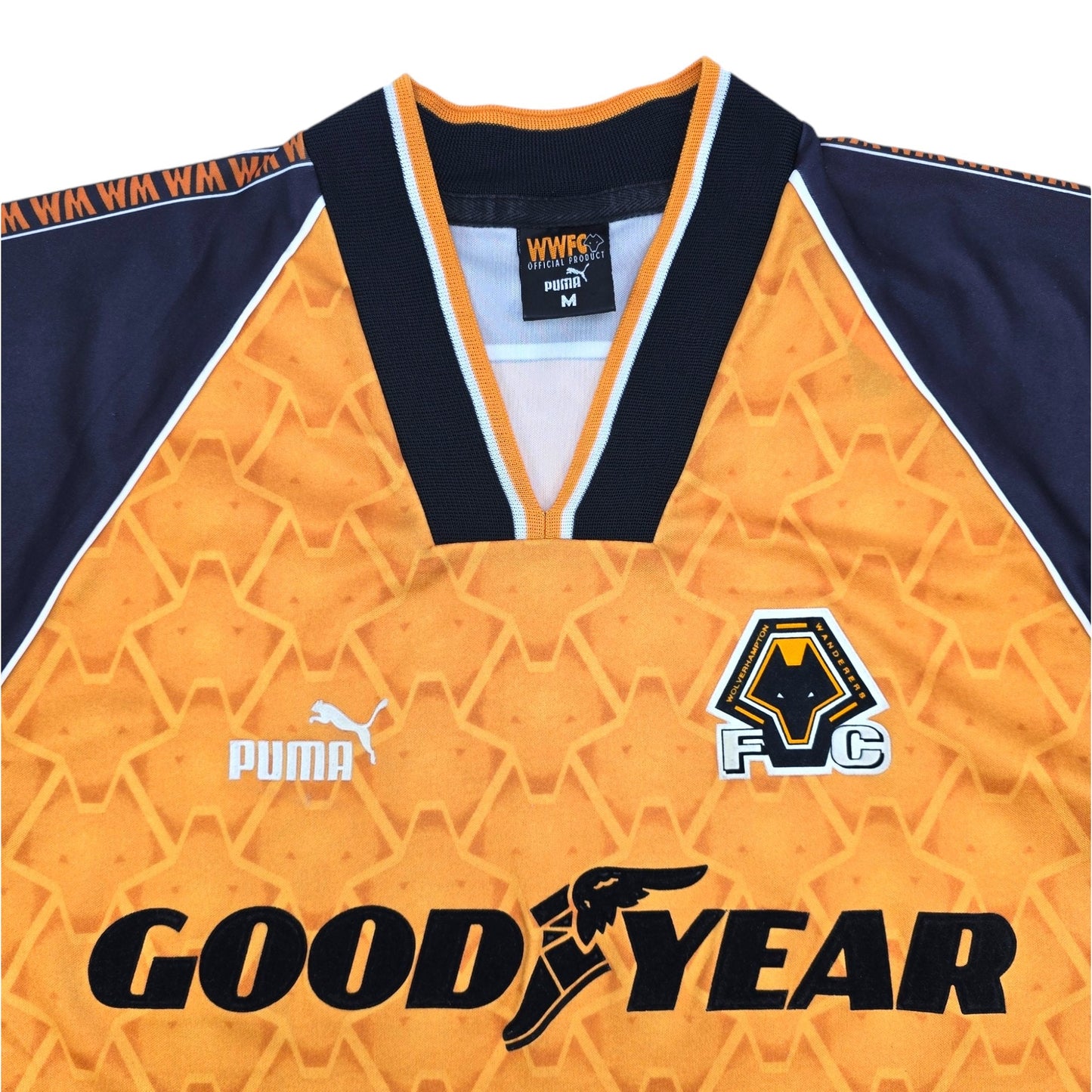 1996/98 Wolverhampton Wanderers Home Football Shirt Puma