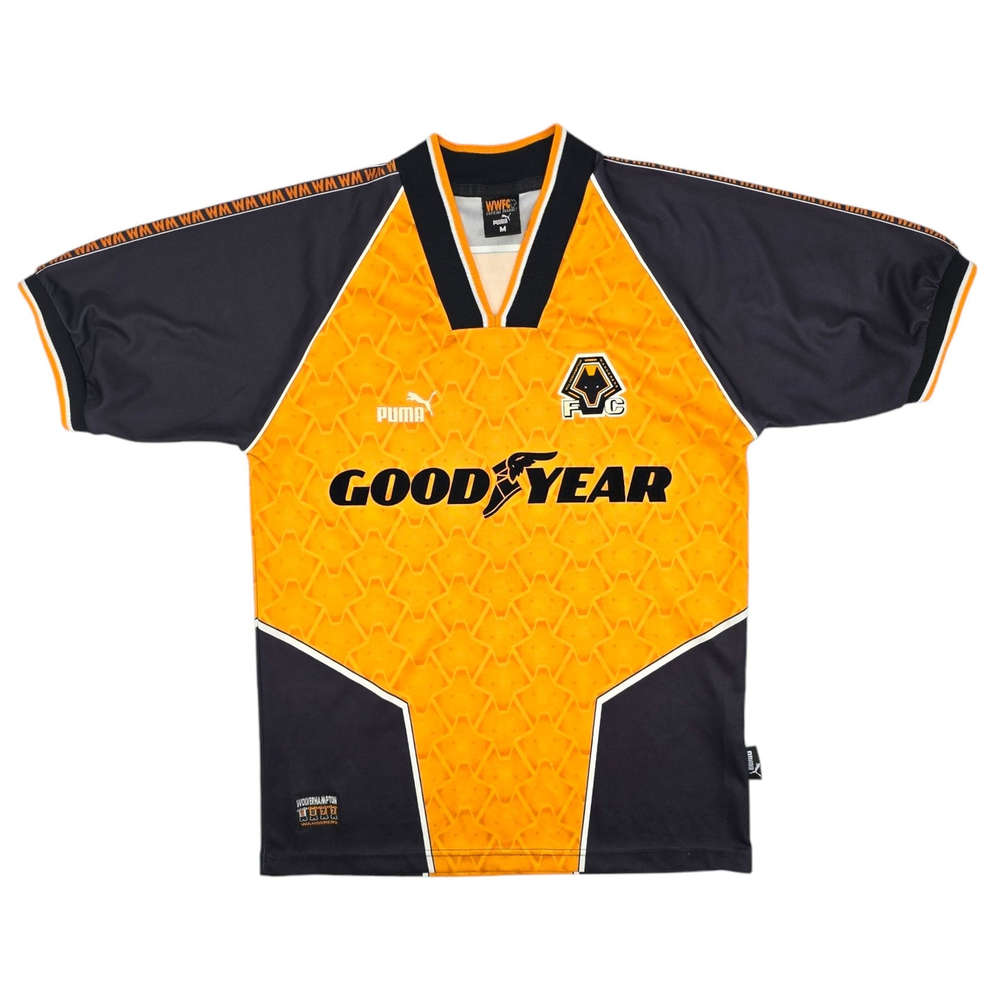 1996/98 Wolverhampton Wanderers Home Football Shirt Puma