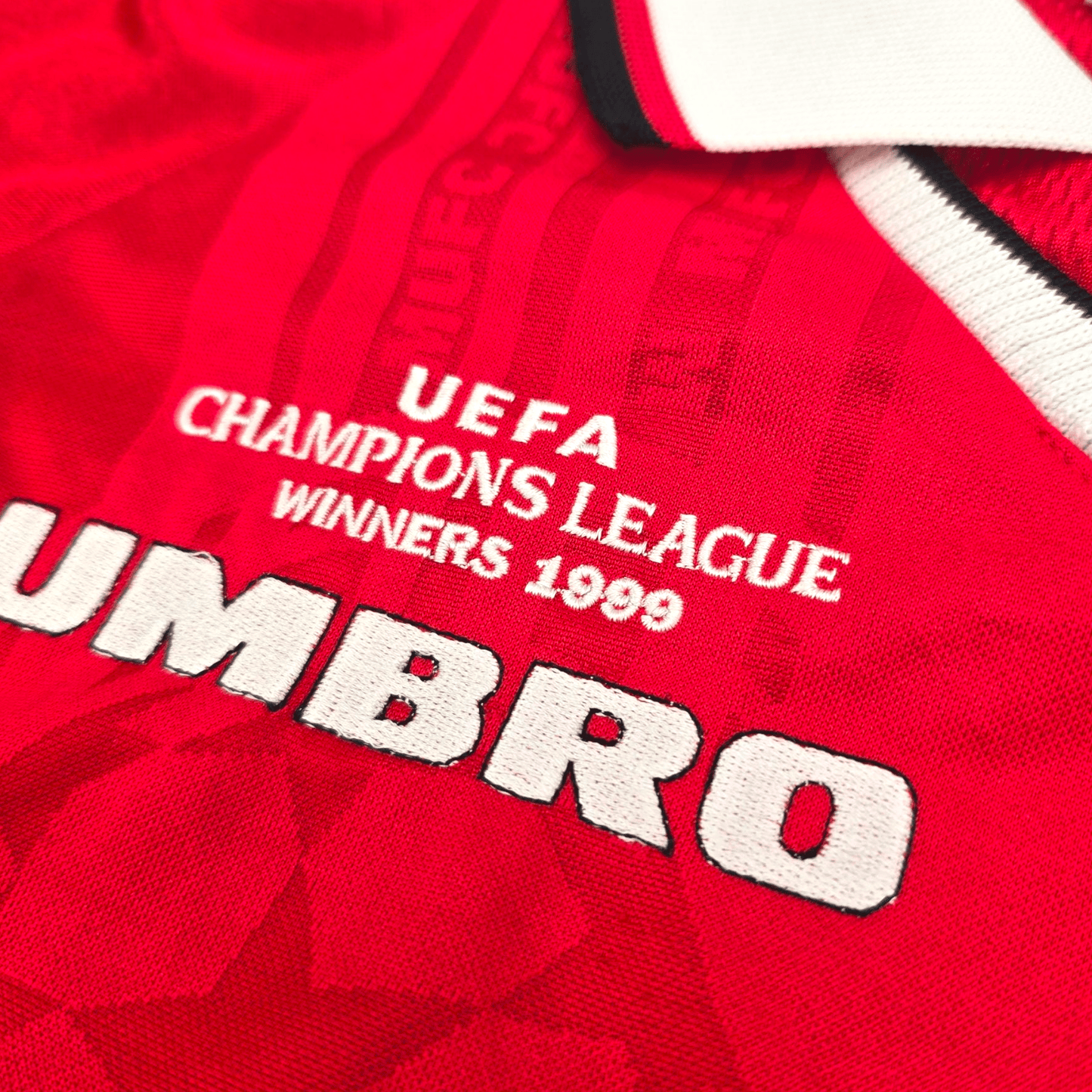 1997/00 Manchester United Home Football Shirt (Y) Umbro