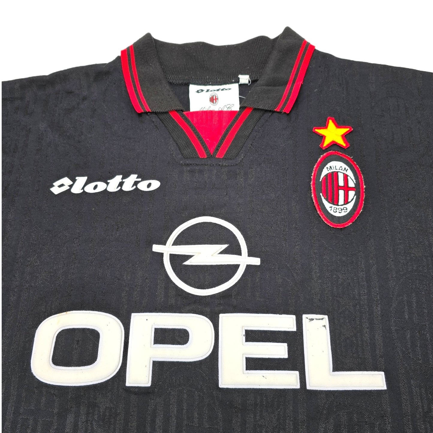 1997/98 AC Milan Away Football Shirt (L) Lotto