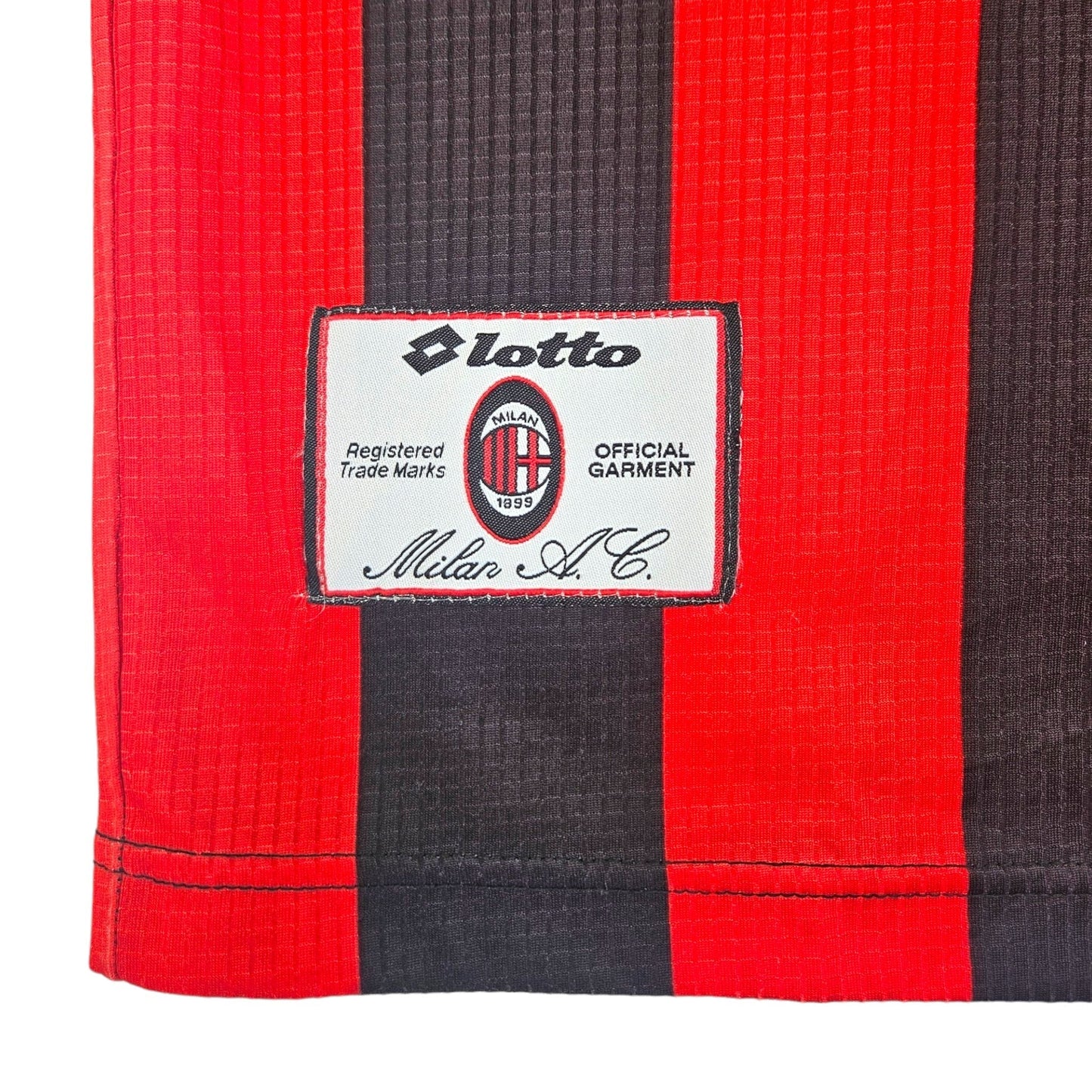 1997/98 AC Milan Home Football Shirt (L) Lotto