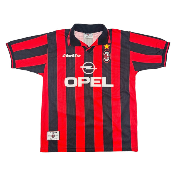1997/98 AC Milan Home Football Shirt (L) Lotto