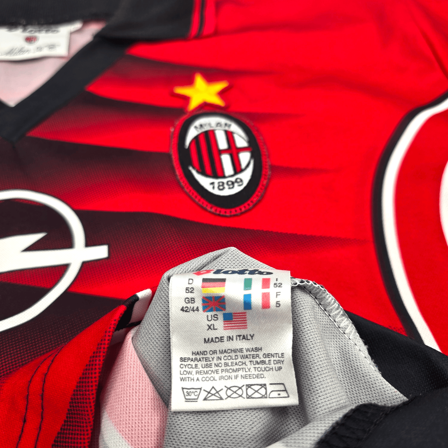 1997/98 AC Milan Training Top (XL) Lotto