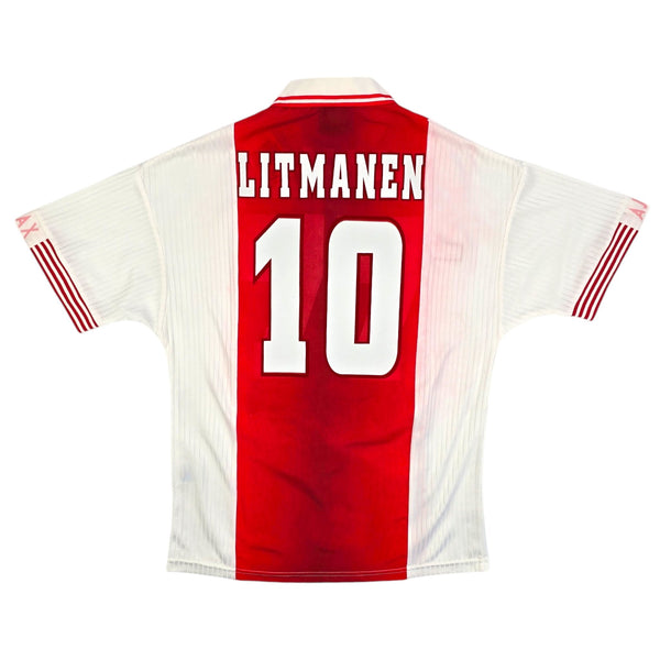 1997/98 Ajax Home Football Shirt (M) Umbro #10 Litmanen