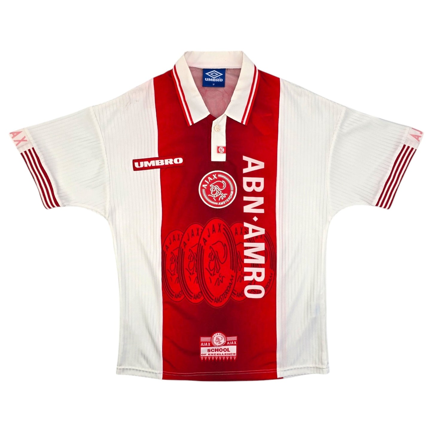 1997/98 Ajax Home Football Shirt (M) Umbro #10 Litmanen
